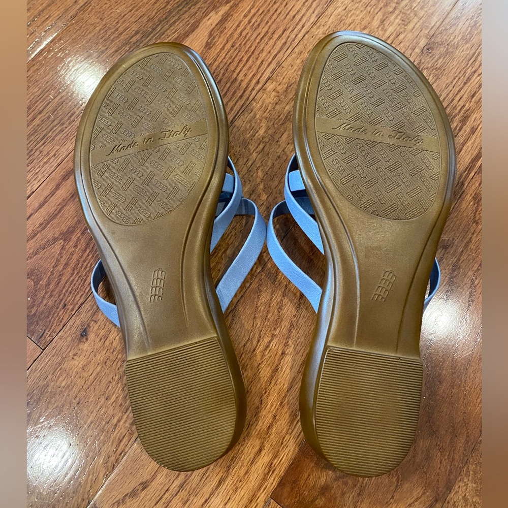 NWOT Toscanella Baby Blue Sandals - Picture 3 of 6